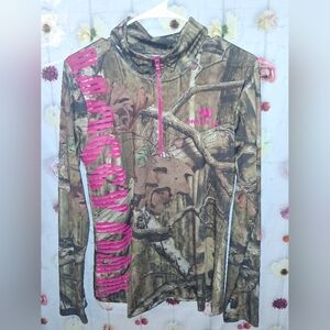 Mossy Oak Break Up Infinity Womens M/L  Long Sleeve Top Pullover